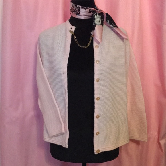 Vintage Sweaters - True Vintage Knit Cardigan Sweater